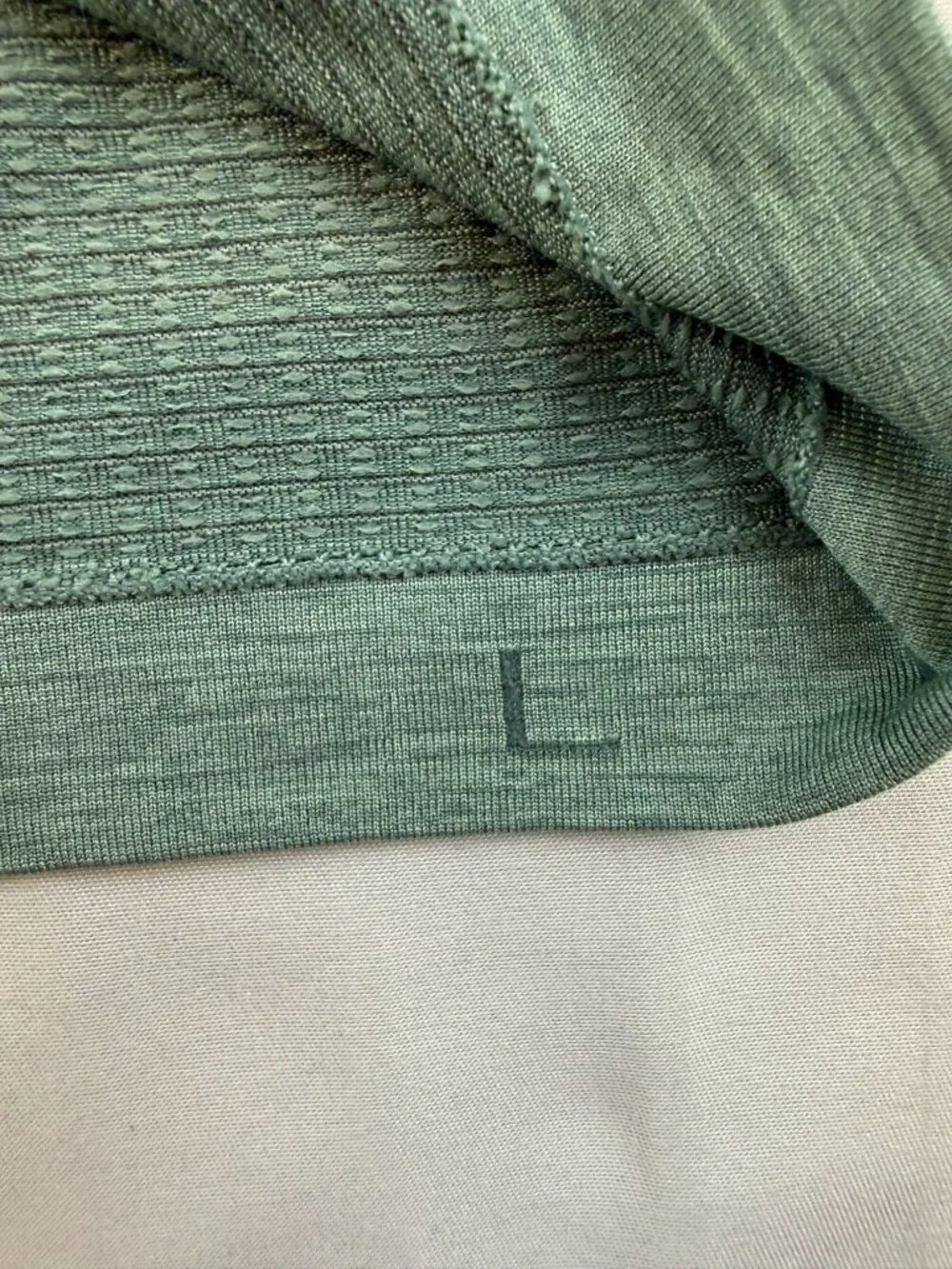 Lululemon Metal Vent Tech Short Sleeve 2.0 Size L Tide Teal Wild Mint - Picture 4 of 7
